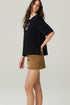 MINI SAIA JEANS MARROM